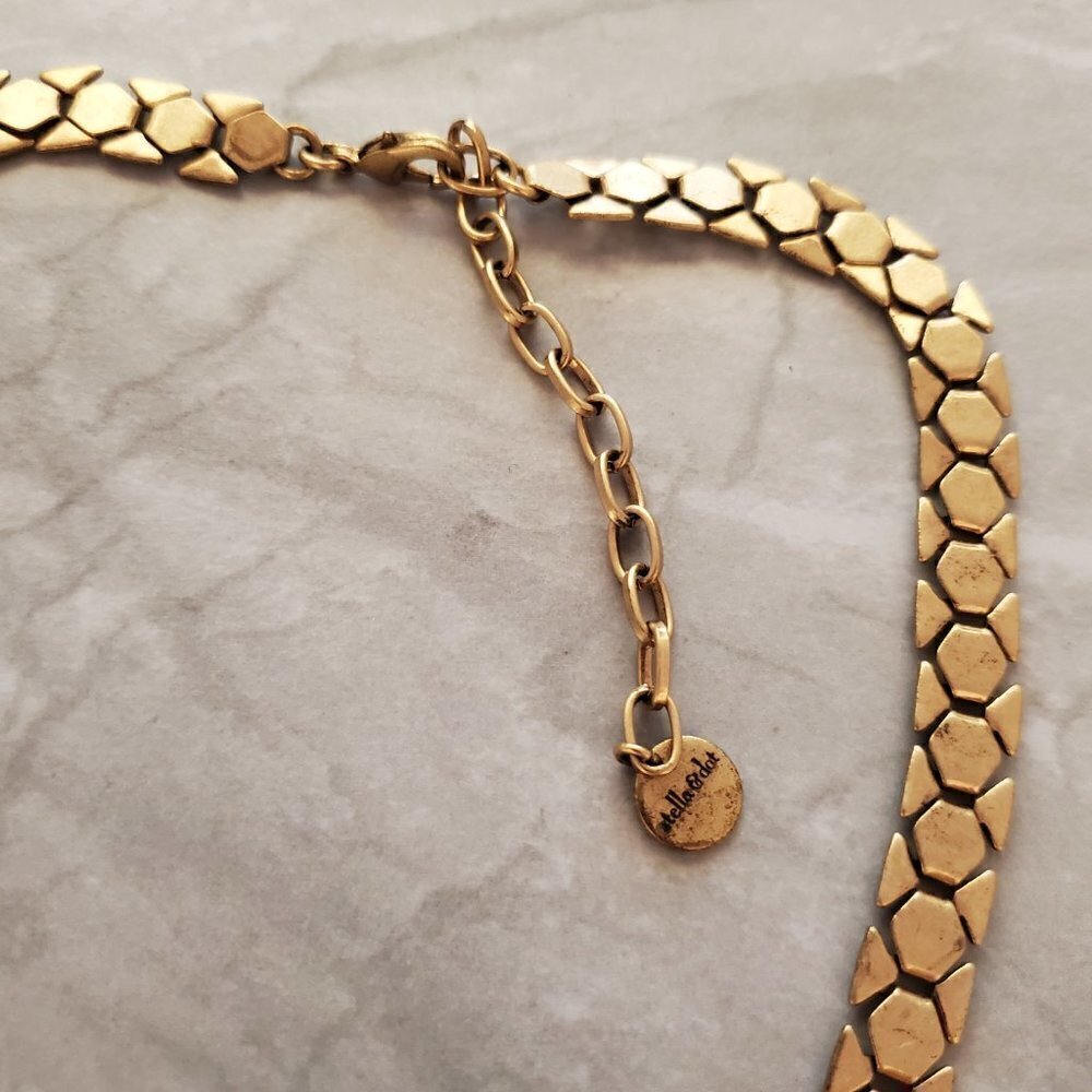 🌞 Stella and Dot Rhinestones Crystals Cluster Norah Statement Necklace 🌞 - Picture 3 of 16